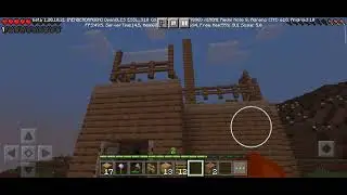 Играю Майнкрафт часть 4 ( Дом от монстров на небе 😱 в конце упал.. )