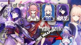 NEW FINAL UPDATED 2.5 LEAKS | FREE CATALYST WEAPON + YAE MIKO BANNER CONFIRMED