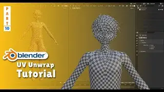 Blender - Anime Character Modeling PART-10 | UV Unwrap | @shionmgr