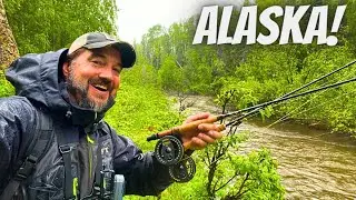 Finding Trout in BLOWOUT Conditions (Fly Fishing Alaska)