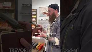 [people of paper republic] Let’s have some art lessons with Trevor! #leatherjournal #sketchbook