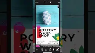 Poster design for you small business workshops