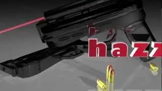 Free Template Download #1- Cinema 4D intro template | Gun, Laser and Bullet