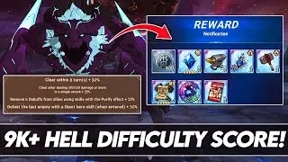 9000+ Point Score Kelak Hell Difficulty! *Feb 5th 2023* (7DS Guide) Seven Deadly Sins Grand Cross