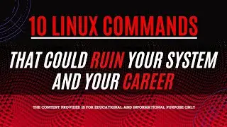 10 Most Dangerous Linux Terminal Commands You Should Avoid!