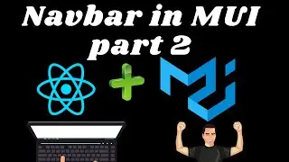 Material UI with React Js  #4 Creating Navbar part 2