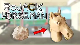 Making BoJack Horseman out of clay. DIY easy!