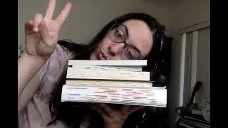 ASMR November Wrap Up ☃️📚 (book sounds, whispering)