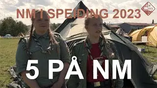 Fem på NM i speiding 2023