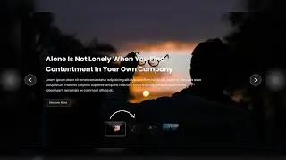 Create a Full Website Image Slider Using HTML CSS JavaScript