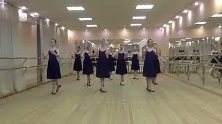 Народный танец, 3 год обучения - Port de bras в узбекском характере