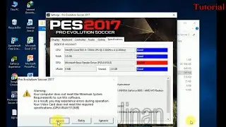 Cara mengatasi Unable GPU dan Unable VRAM pes 2012,2013,2017,2019,2020