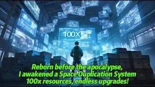 Reborn before the apocalypse,I awakened a Space Duplication System—100x resources, endless upgrades!