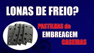 Como fazer PASTILHAS especiais para EMBREAGEM da MOTORIZADA!