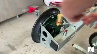 Вакуумна количка за монтаж и преместване на стъкло UPLIFTER UPT150