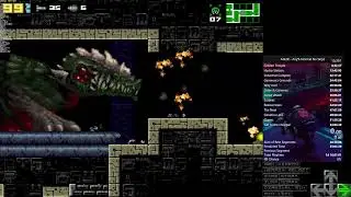 Queen metroid any% in 1:42.9