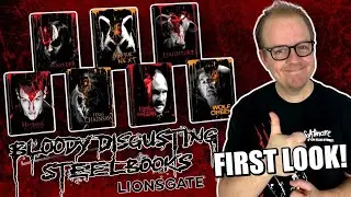 Lionsgate BLOODY Disgusting Walmart EXCLUSIVE Steelbook Unboxings!