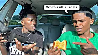 EATING @LiiRaed  FOOD ON PURPOSE TO SEE HIS REACTION