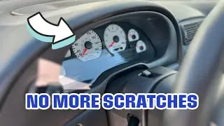 Fixing A Scratched Instrument Cluster On My 2001 Ford Mustang Cobra - Part 5