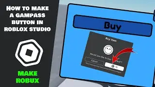 How To Make A Purchase Gamepass Button In Roblox Studio
