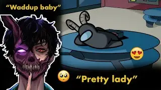 Corpse and Valkyrae Being CUTE | Among Us Animation
