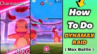 How to do dynamax raid in pokemon go | Everything you need to know about MAX BATTLES (dynamax raid).