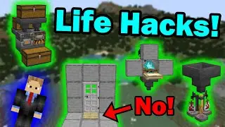 Six Early Game Life Hacks (Minecraft Java)