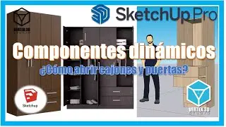 How to create dynamic components in Sketchup from scratch
