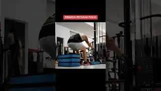 Exercício carga alta, porção central dorsal, trapézio medial, rombóides, ...