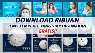 Download Ribuan Jenis Desain Template GRATIS dan Siap Pakai