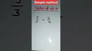 Find Value X |Value