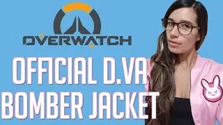 OFFICIAL D.VA BOMBER JACKET UNBOXING | OVERWATCH