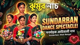 Jhumur Nach l Jhumur Nach Sundarban l Jhumur Dance Sundarban l Adivasi Cultural Dance l Vlog l