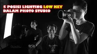 BELAJAR TEKHNIK LOW KEY DENGAN GAMPANG PADA FOTO STUDIO ALA PEMULA DAN PROFESSIONAL