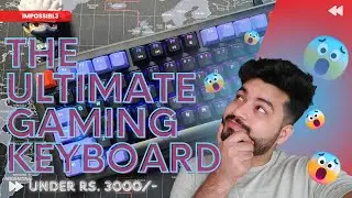 KREO Hive RGB Wired Red Switch Keyboard  | Unboxing | BEST BUDGET GAMING KEYBOARD | @Kreosphere