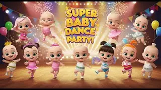 Super Baby Dance Challenge! 💃🕺 Cute Babies Show Off Epic Dance Moves