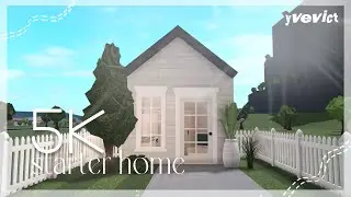 5K BUDGET STARTER HOME (NO-GAMEPASS) | BLOXBURG HOUSE BUILD