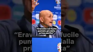 Spalletti: “Ho avuto 10 partite ed ero già col fucile puntato” #calcio #spalletti #azzurri