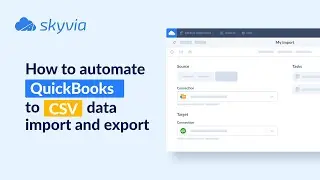 QuickBooks CSV Data Import & Export Automation