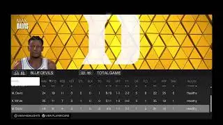 March Madness Elite 8   1. Duke Blue Devils  vs 5. Indiana Hoosiers