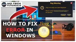 How to fix Jing on windows 64 bit PC