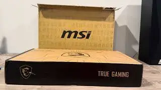 MSI Thin 15 B13VE Gaming Laptop Unboxing: A nightmare but in a good way?