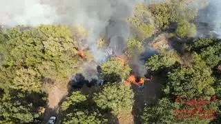 09-08-2023 Bowie, TX - 200 acre fire started by welding crew claims multiple homes