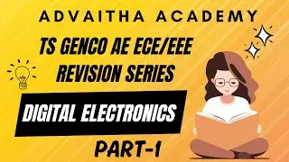 TS GENCO AE ECE EEE | Digital Electronics IES PYQs Part 1 | Advaitha Academy