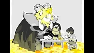 Ч.10 UnderTale [РУСИФИКАТОР]. Комната Санса и Азгор!!!!!!!!!