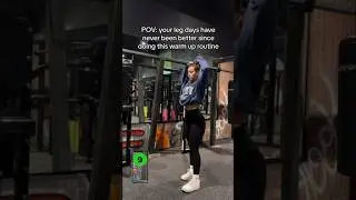 Her Warm-Up Routine: EXCELLENT!🤩
