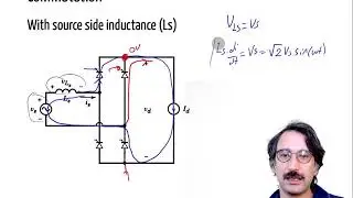 EE463 - Commutation in Single Phase Thyristor Rectifiers