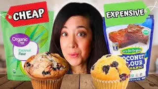 Cheap vs. Expensive: Testing Keto Flour to Make Muffins!