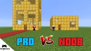 NOOB VS PRO EV ŞANS BLOKLARI YAPI KAPIŞMASI
