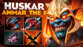 СИЛЬНЕЙШИЙ МИДЕР ПАТЧА В ИСПОЛНЕНИИ ATF🔥| Huskar AMMAR_THE_F 7.37c